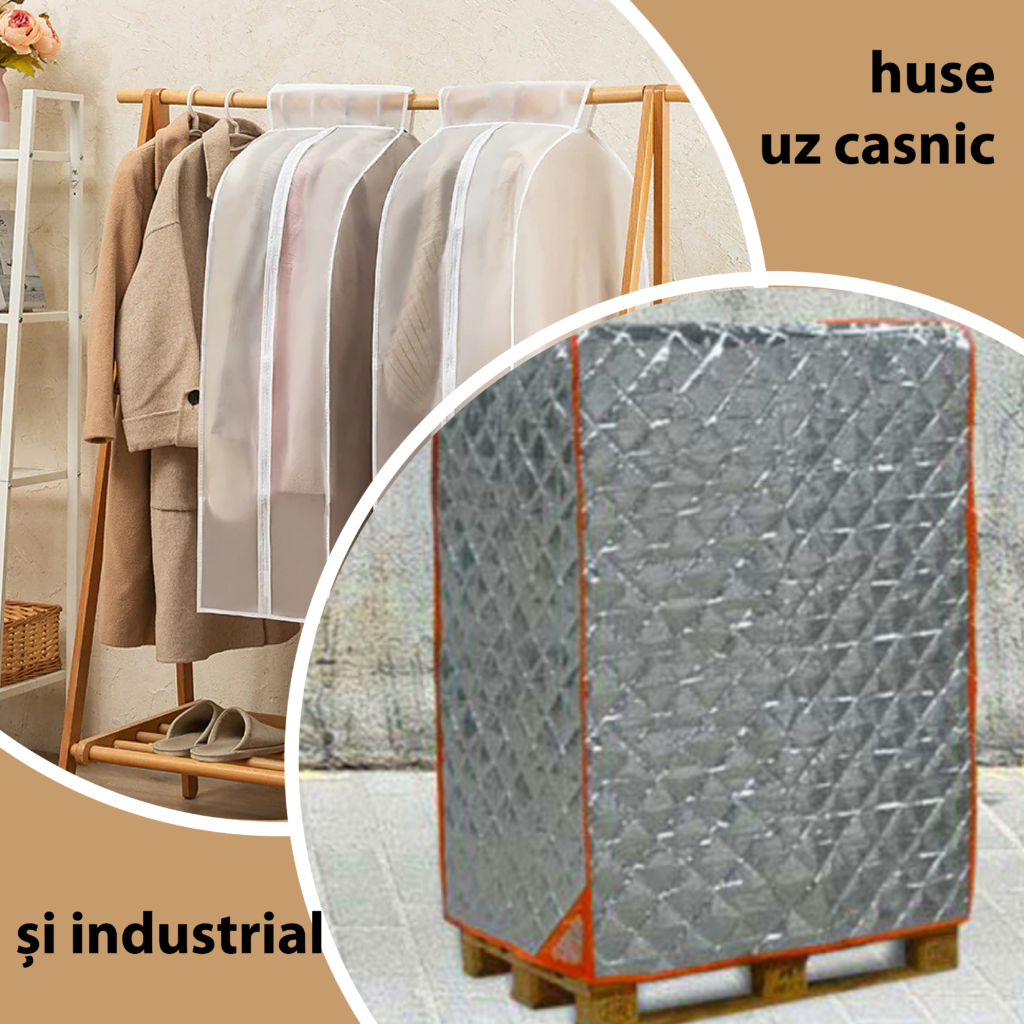 Întrebuințări casnice și industriale ale huselor textile
